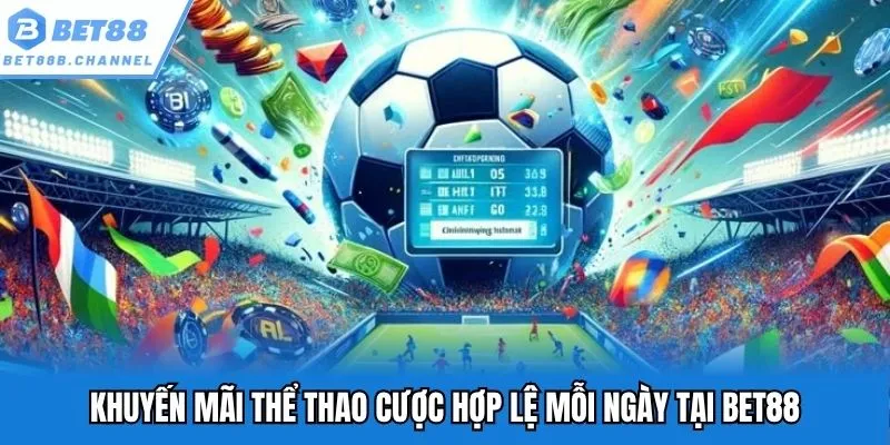 Khuyến mãi thể thao cược hợp lệ mỗi ngày tại Bet88
